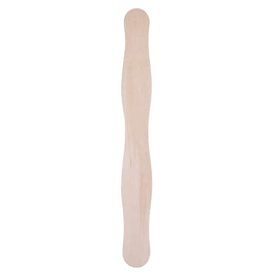 12 Packs: 30 ct. (360 total) Wavy Jumbo Wood Craft Sticks by Creatology®